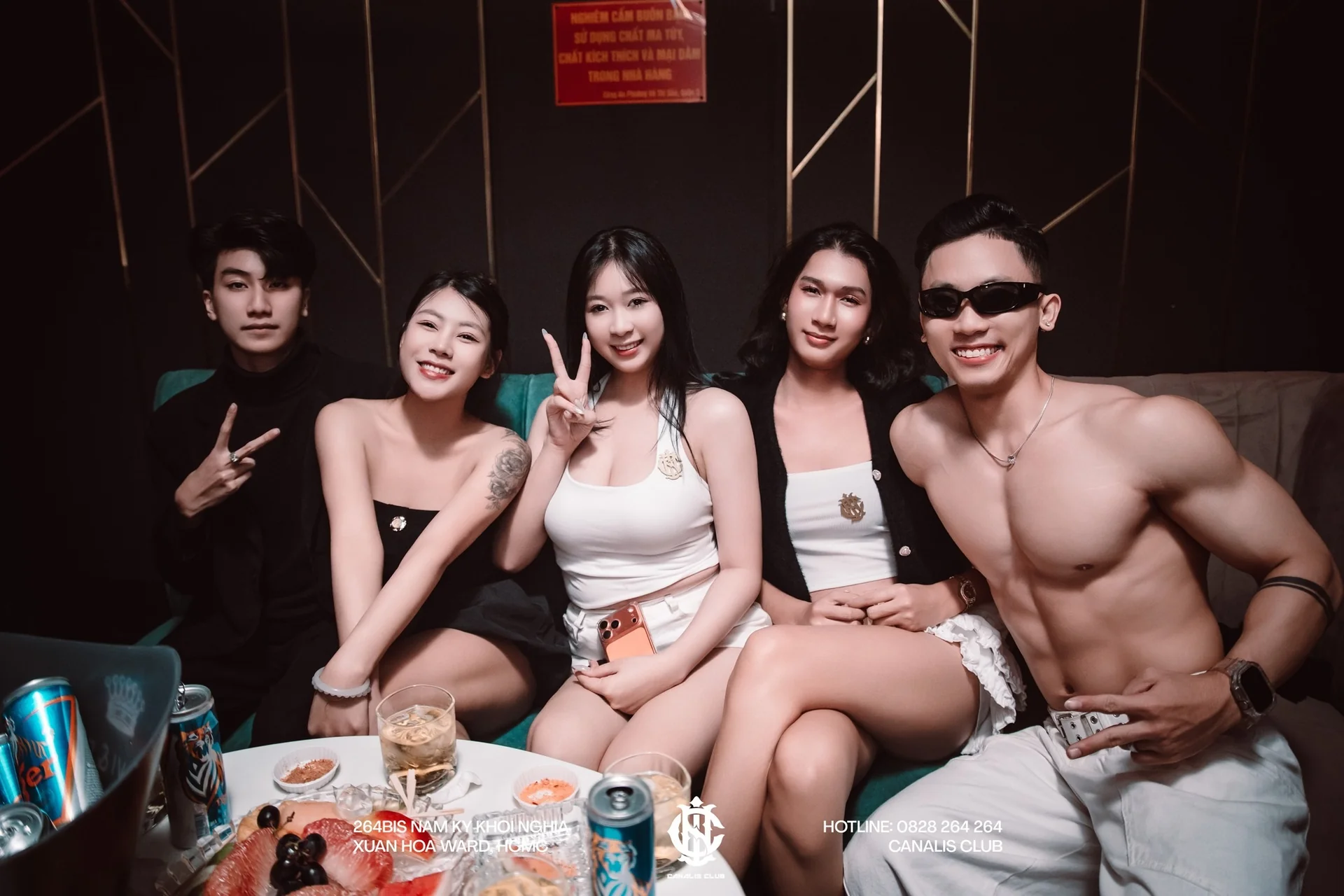 Canalis Club event night Saigon