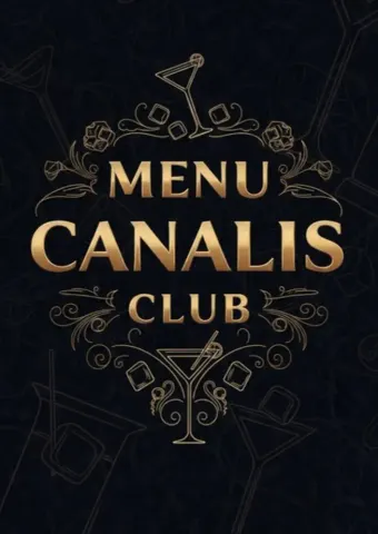 Bìa menu Canalis — music club & giải trí, Quận 3
